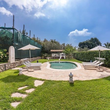 Villa Mimosa Rustic Elegance Views & Pool Massa Lubrense Ngoại thất bức ảnh