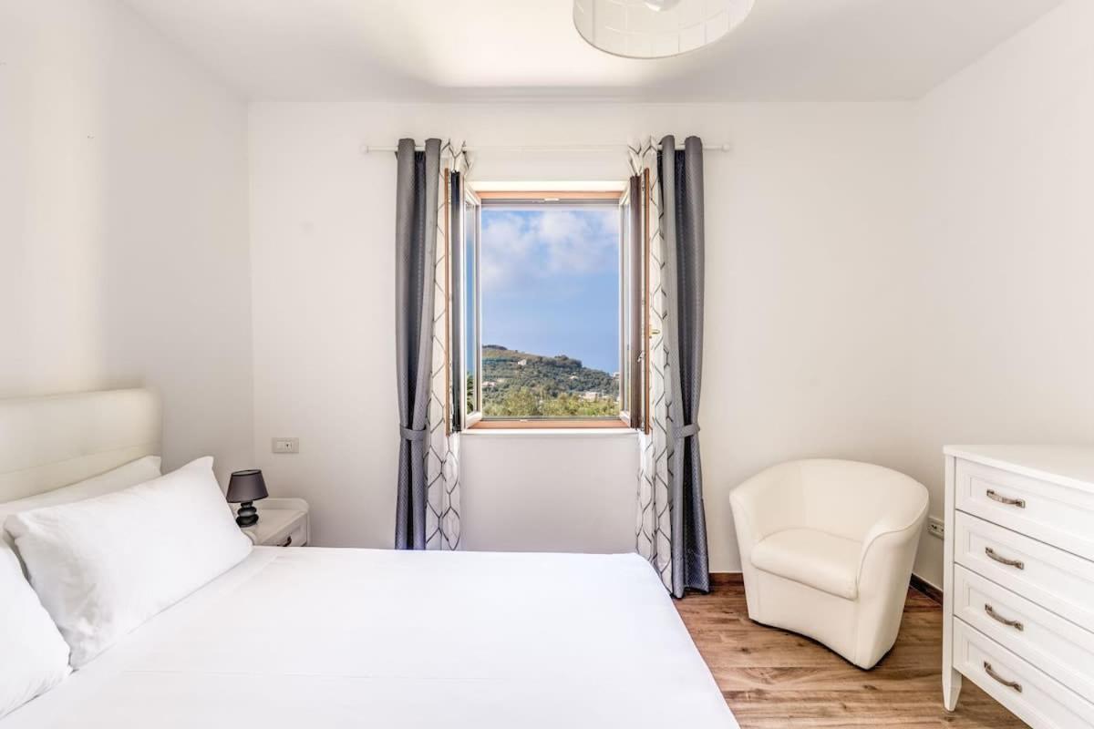 Villa Mimosa Rustic Elegance Views & Pool Massa Lubrense Ngoại thất bức ảnh
