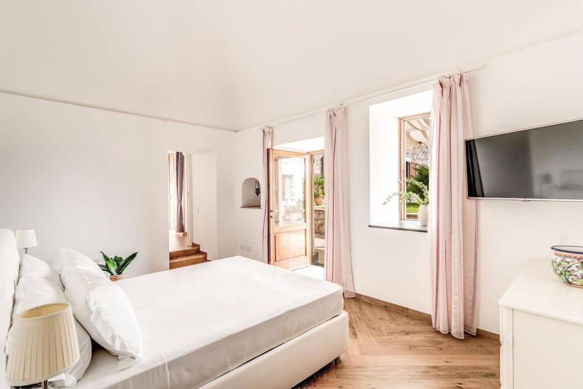 Villa Mimosa Rustic Elegance Views & Pool Massa Lubrense Ngoại thất bức ảnh