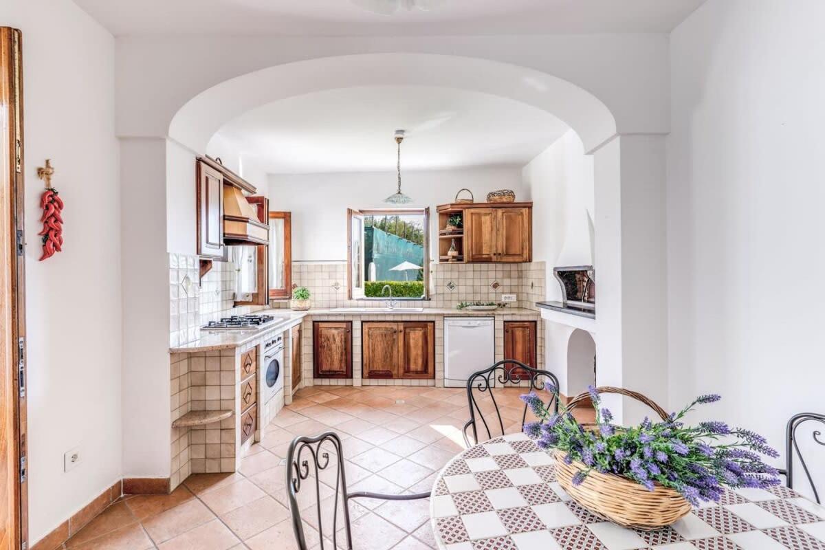 Villa Mimosa Rustic Elegance Views & Pool Massa Lubrense Ngoại thất bức ảnh