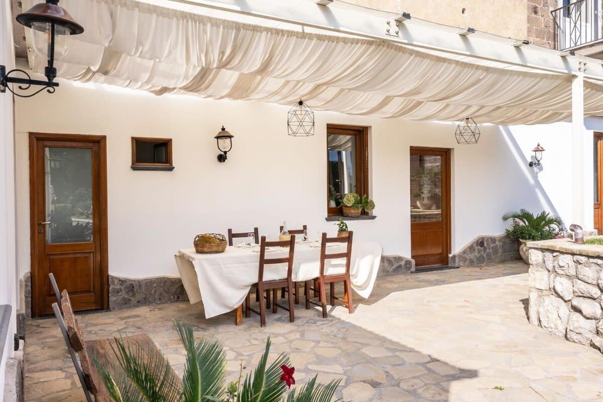 Villa Mimosa Rustic Elegance Views & Pool Massa Lubrense Ngoại thất bức ảnh