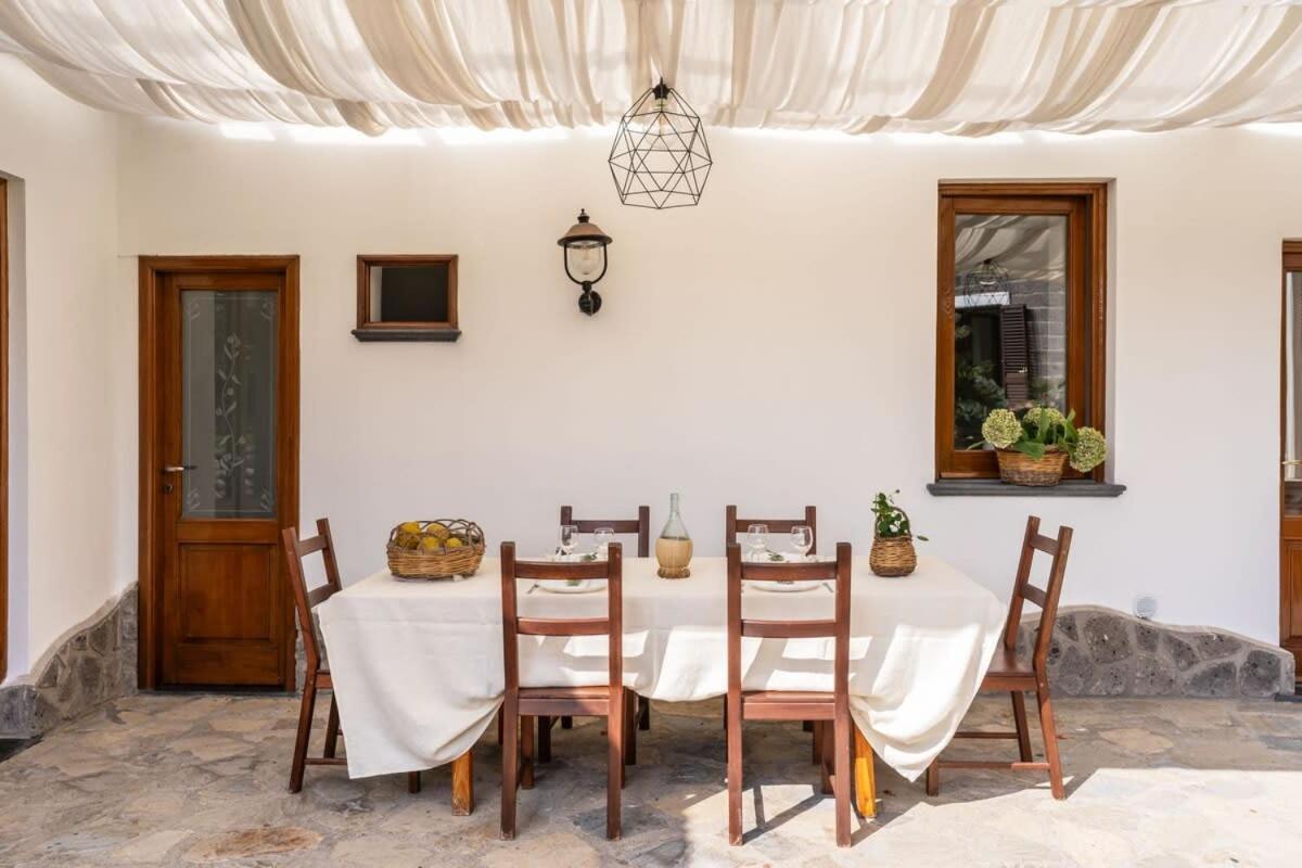 Villa Mimosa Rustic Elegance Views & Pool Massa Lubrense Ngoại thất bức ảnh