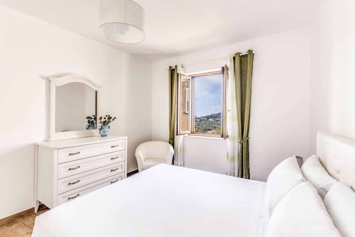 Villa Mimosa Rustic Elegance Views & Pool Massa Lubrense Ngoại thất bức ảnh